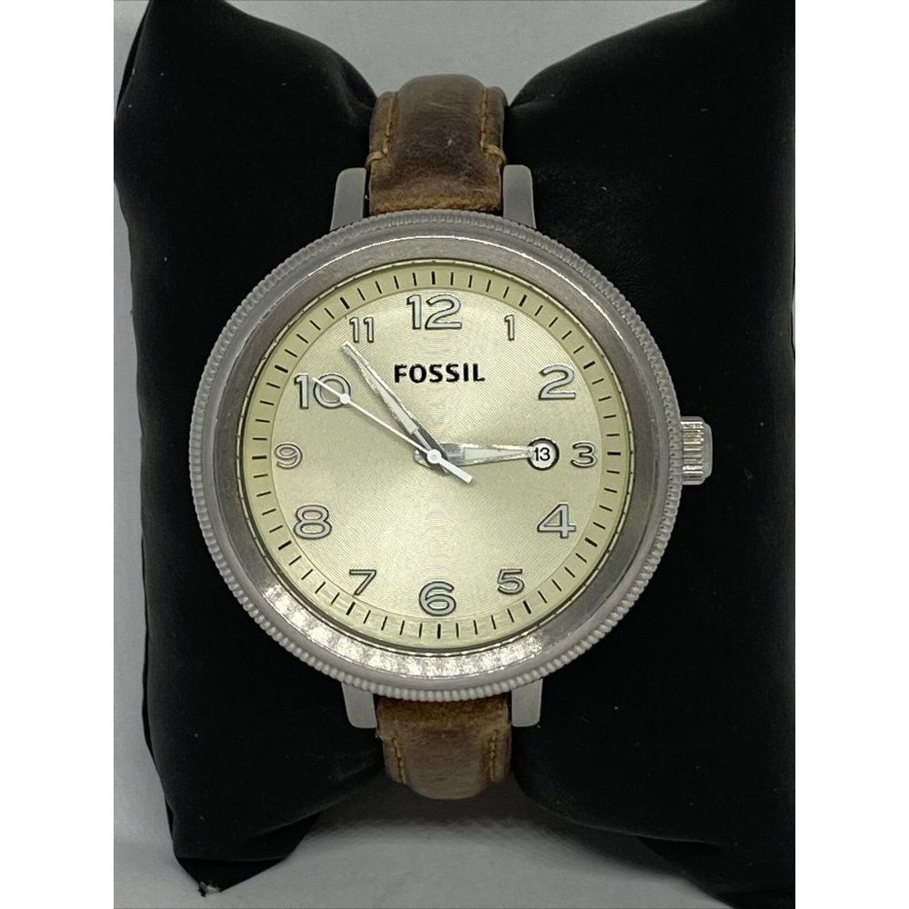 Fossil Bridgette AM4391 Women's Brown Leather Anal